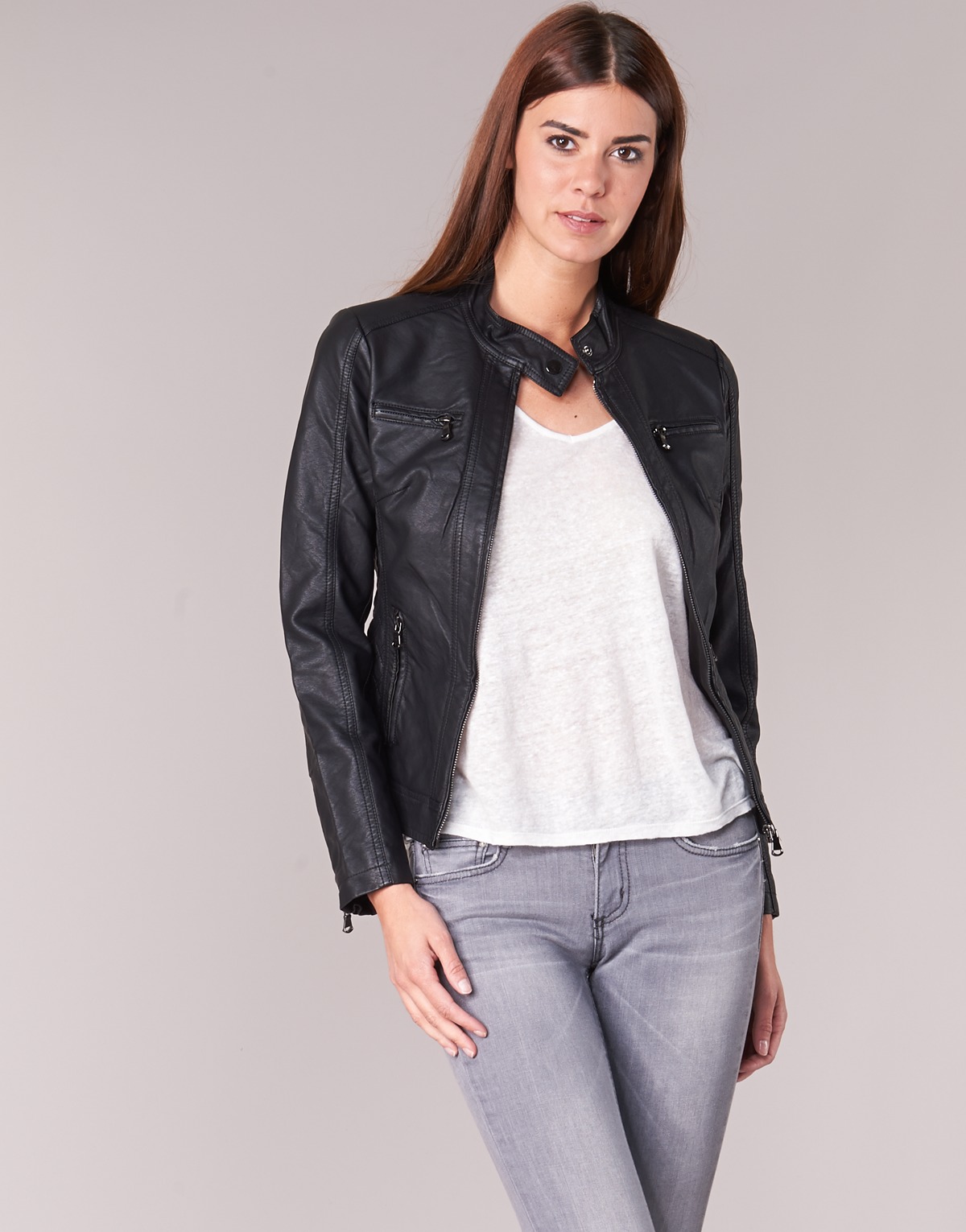 Moony Mood Kožené bundy PUIR Moony Mood