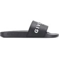 Givenchy classic logo slides - Black