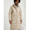 Bunda Answear Lab dámska, béžová farba, prechodná, oversize