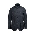 Barbour Ogston Waxed Cotton Jacket — Black