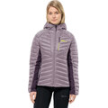 Svetlofialová dámska prešívaná bunda Jack Wolfskin Routeburn Pro Ins W Jacket 1207192-I0083