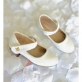 Iný Biele dievčenské balerínky