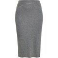NAEMI Sukňa sivá melírovaná