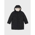 Sinsay - Zateplená bunda s kapucňou - čierna