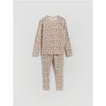 Reserved - Dvojdielne pyžamo - krémová