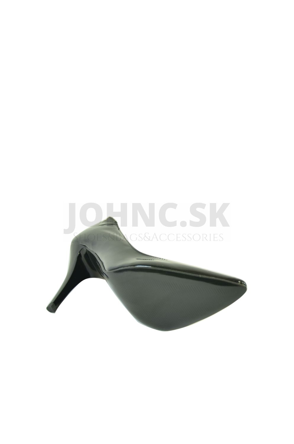 CAROLINE DÁMSKE ČIERNE LAKOVANÉ LODIČKY ROXIE