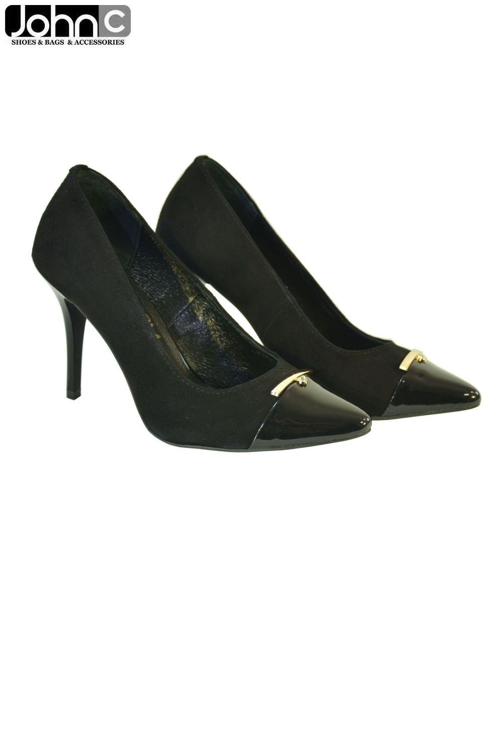 ALEX DÁMSKE ČIERNE KOŽENÉ LODIČKY AURIA