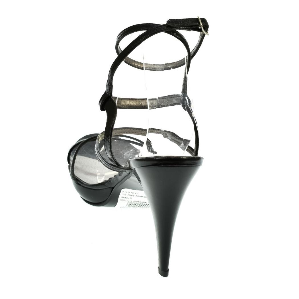 JOHN-C Dámske čierne sandále LUXY