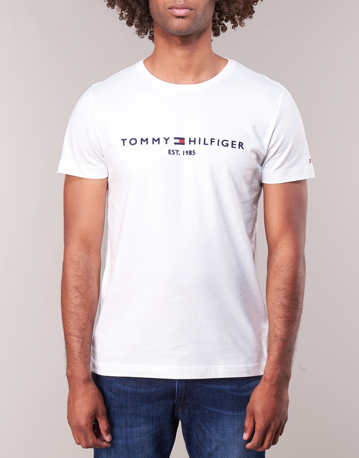 Tommy Hilfiger Tričká s krátkym rukávom TOMMY FLAG HILFIGER TEE Tommy Hilfiger