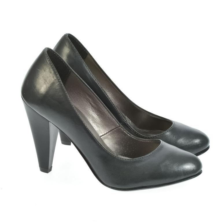 JOHN-C Dámske čierne lodičky AMANA