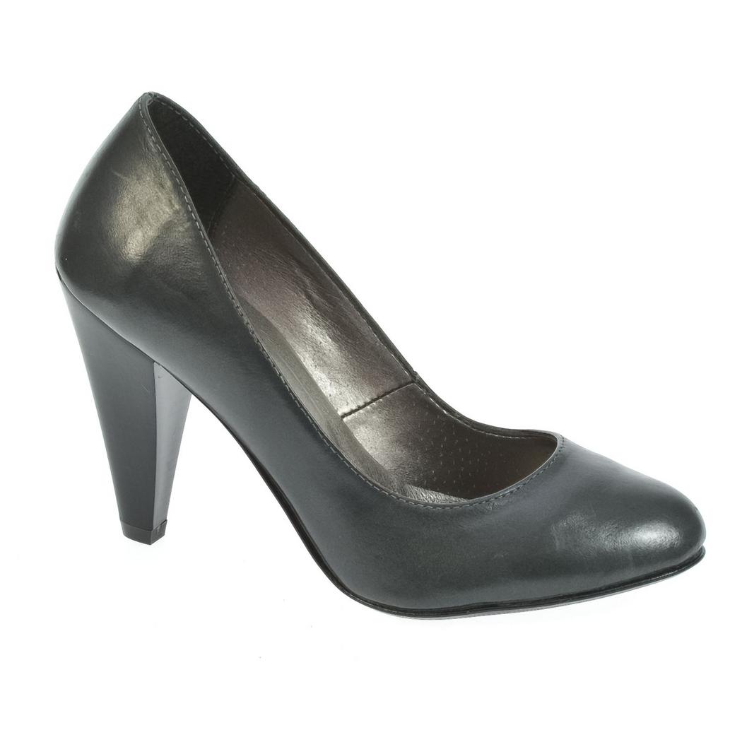 JOHN-C Dámske čierne lodičky AMANA