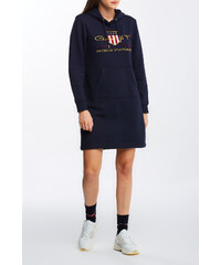 gant stripe hoodie dress