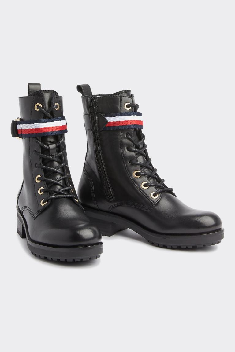 tommy jeans biker boots