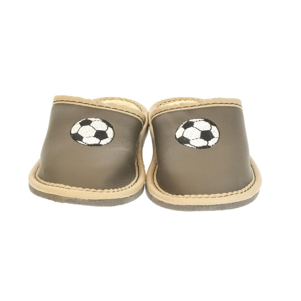 JOHN-C Detské sivé papuče TIMKO