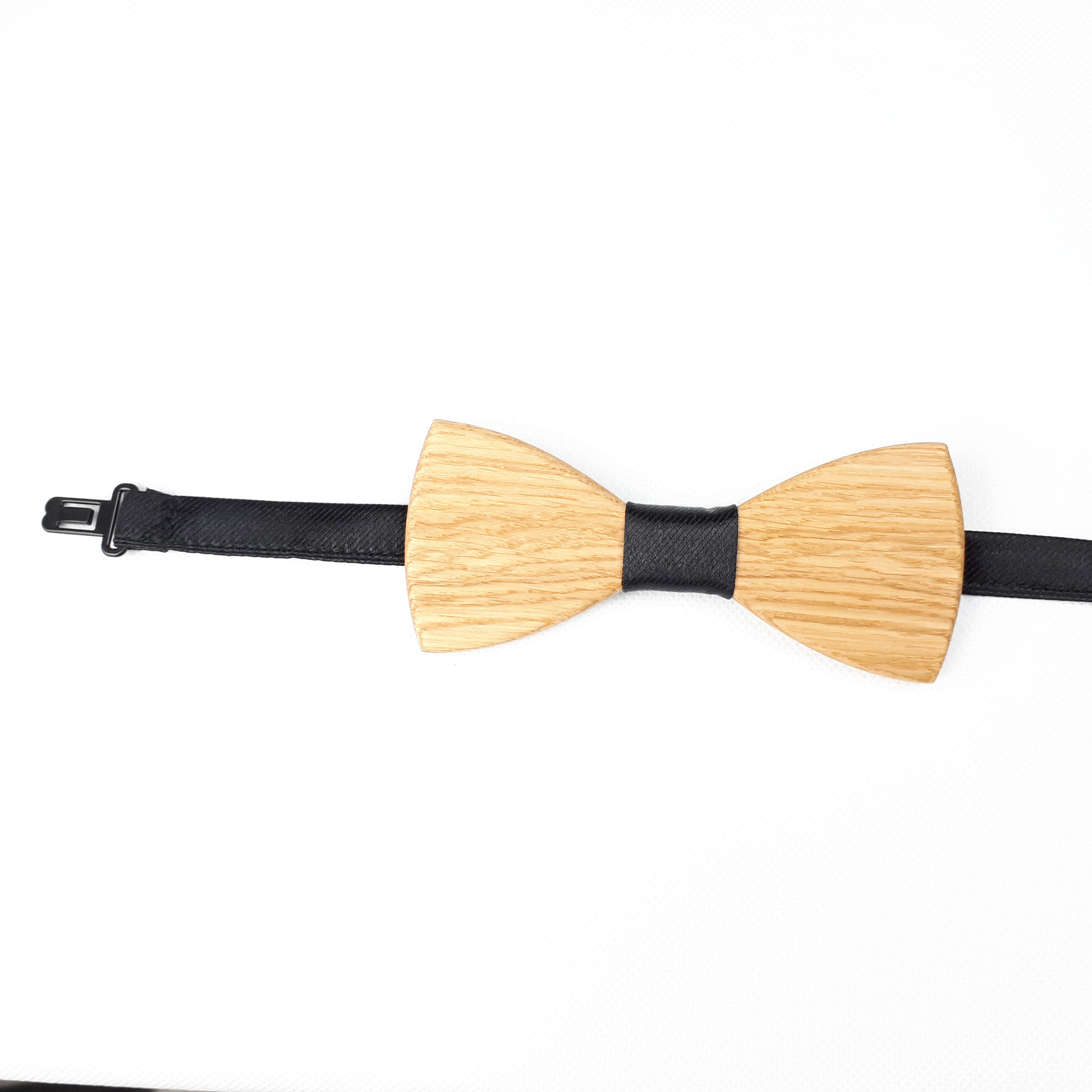 Creattiva Drevený motýlik dub - čierny