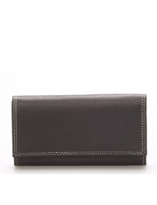 Dámska kožená peňaženka čierna - Delami naąli čierna