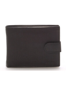 Kožená peňaženka čierna - Delami 8693 čierna