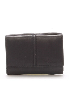 Kožená čierna peňaženka - Delami 9386 čierna