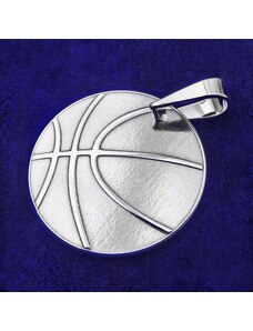 Klenotyn | Strieborný prívesok basketbalová lopta (KPRS170)
