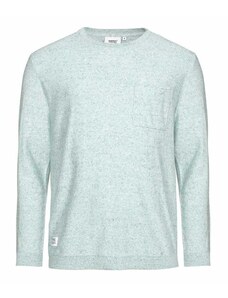 WESC Modrobiely pletený sveter Arvid S