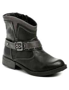 Reflexan 10450-02 černá dámská kotníčková obuv