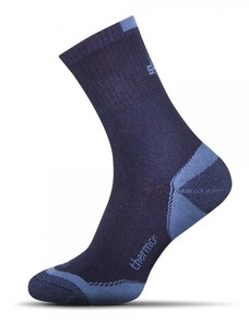Buďchlap Termo bavlnené ponožky tmavo-modré
