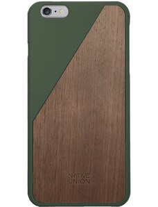 NATIVE UNION Kryt na iPhone 6 Plus Clic Wooden Olive