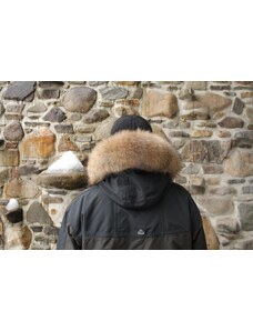 Sikora Kožušinový lem na kapucňu - golier medvedíkovec 200 (50 - 55 cm)