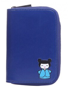 Peňaženka Intrigue Geisha - modrá modrá