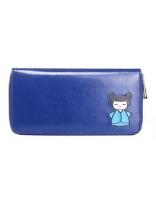 Peňaženka Intrigue Geisha Long - modrá modrá