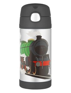 Thermos FUNtainer - detská termoska so slamkou - vlak 355 ml