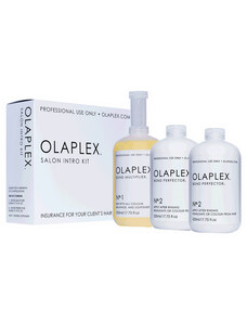 Olaplex Salon Kit 1 x 525 ml Bond Multiplier 1 2 x 525 ml Bond Perfector 2 aplikátor dárková sada