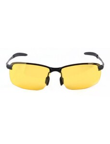 Sunmania Žlté nočné okuliare pre vodičov "Irondriver"