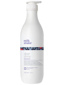 Milk Shake Silver Shine šampon with Organic Blueberry Extract and Milk Proteins 1000 ml