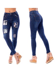 V&V Dámske jeans s nášivkami - Fashion - 26