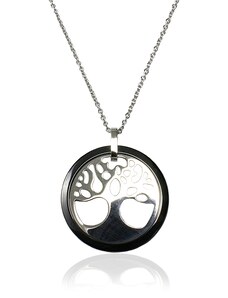Dámsky náhrdelník z chirurgickej ocele strom života S157090