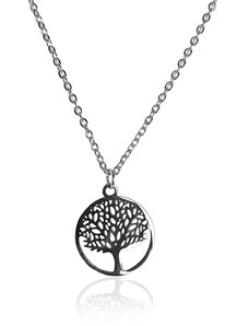 BEMI Design Dámsky náhrdelník strom života z chirurgickej ocele S246050