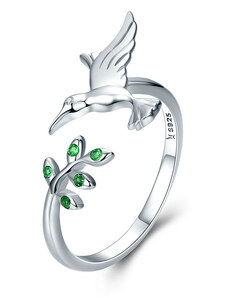 Emporial Royal Fashion prsteň Polietavý kolibrík SCR323
