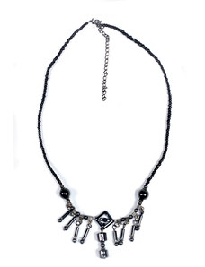 PTT Global Elegantný náhrdelník s príveskami