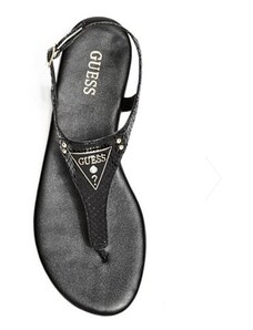 GUESS sandálky Carmela čierne hadie., 43433351341-36,37.5