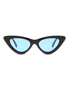 Sunmania Modro-čierne dámske okuliare "Triangle"
