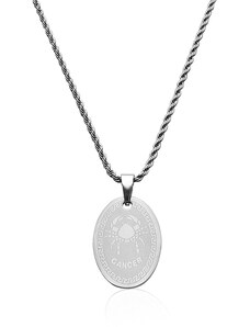 BM Jewellery Náhrdelník s príveskom v znamení zverokruhu - Rak S391050