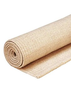 Bodhi Yoga Bodhi koberec na jogu béžový bledý 100% bavlna 200 x 71 cm
