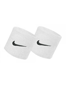 Nike swoosh wristbands WHITE/BLACK