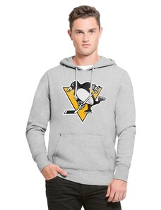 47 Brand Pittsburgh Penguins pánska mikina s kapucňou grey Knockaround Headline