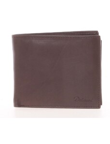 Pánska kožená peňaženka hnedá - Delami Five hnedá