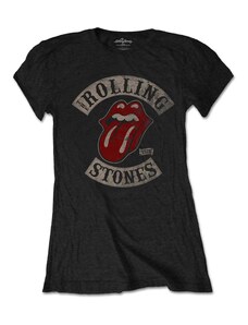RUKA HORE Dámske tričko The Rolling Stones Tour 1978 Čierna