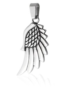 BM Jewellery Prívesok anjelské krídlo z chirurgickej ocele S488080