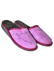 JOHN-C Dámske ružovo-fialové papuče KAREN
