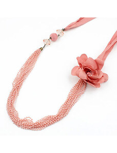 Lotka BNH039 Ružový náhrdelník